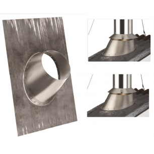 Solin Double Paroi Isolé de 45 à 60 deg