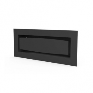 Grille airclips 18/7 noire Grille airclips 18/7 noire