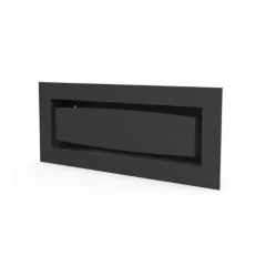 Grille airclips 18/7 noire