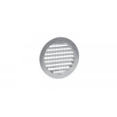 Grille de gaine ronde alu D100
