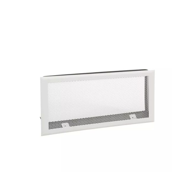 Grille 35x20 precadre BLANC + filtre anti vision (015.OBT35.20)