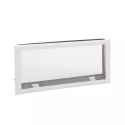 Grille 35x20 precadre BLANC + filtre anti vision (015.OBT35.20)
