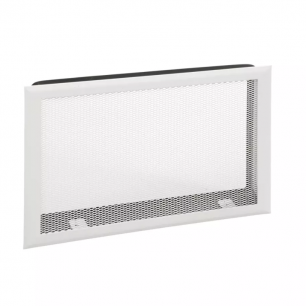 Grille 33x25 precadre BLANC