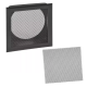 Grille 20/20 precadre NOIR + filtre anti-vision 015.obt200