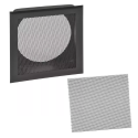 Grille 20/20 precadre NOIR + filtre anti-vision 015.obt200