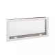 Grille 35x20 precadre BLANC + filtre anti vision (015.OBT35.20)