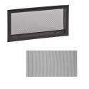 Grille 35x20 precadre NOIR + filtre anti vision 015.OBT35.20