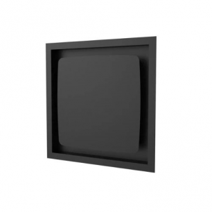 Grille Airclips 280cm² C Noir 370*370mm