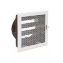 Grille 20/20 clapet blanc dia 150