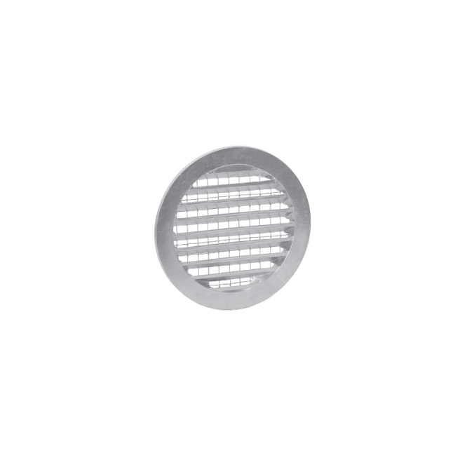 Grille de gaine ronde alu D100