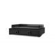 Forge Adour Plancha Modern gaz 60 en acier noir