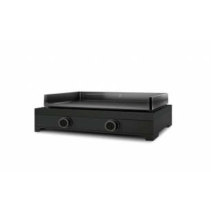 Forge Adour Plancha Modern gaz 60 en acier noir