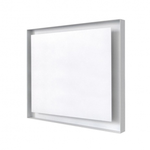 Grille 32/32 d125 blanc