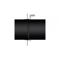 Manchon clapet noir d125