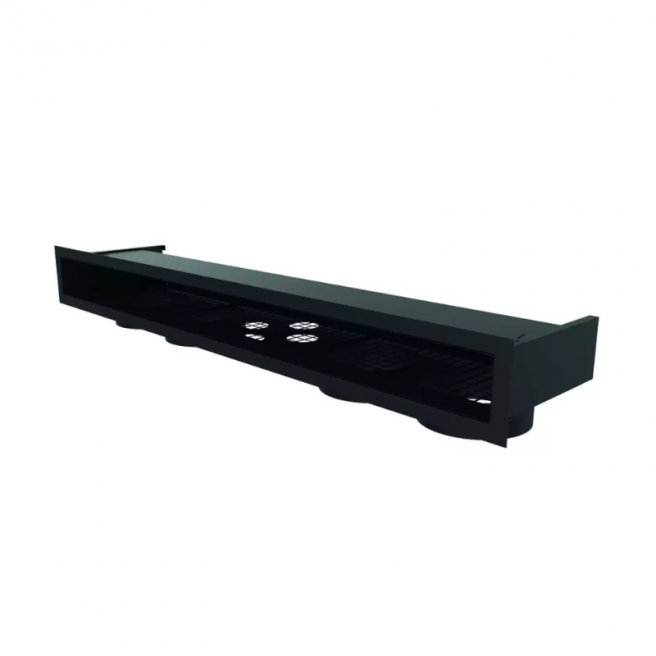 grille airbox DMV 1020x115mm raccord 4x150 noir mat