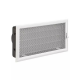 Grille 35x20 buselot150 BLANC + clapet