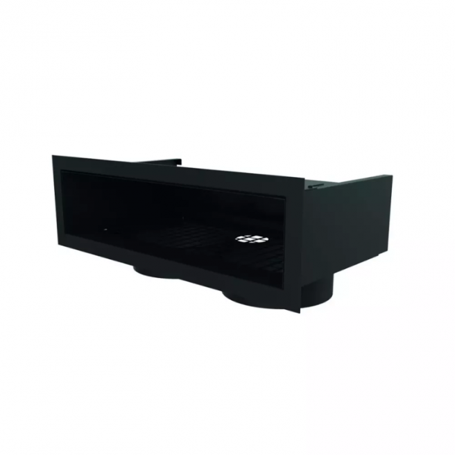 Grille Airbox 350cm² 2x150 NOIR