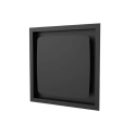 Grille Airclips 280cm² C Noir 370*370mm